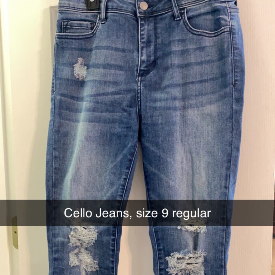 Cello Destroyed Skinny Jeans